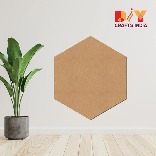 Hexagon MDF Base Cutout