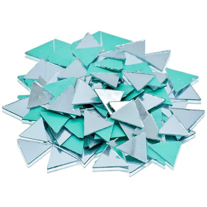 Triangle Glass Mirrors for Lippan Art – Pack