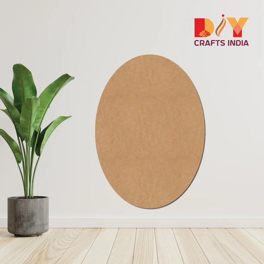 Oval MDF Base Cutout
