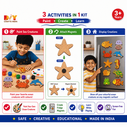 Ocean World Art DIY Kit for Kids