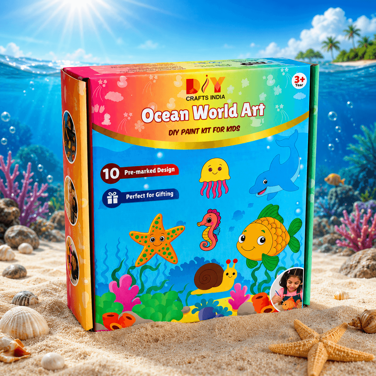 Ocean World Art DIY Kit for Kids
