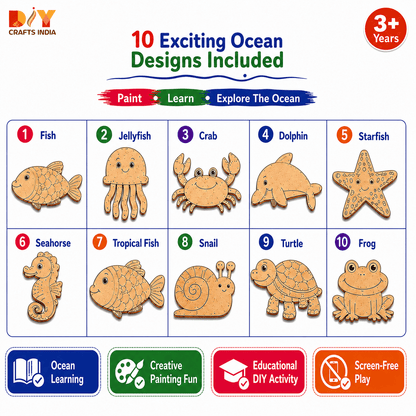 Ocean World Art DIY Kit for Kids