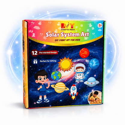 Solar System Art DIY Kit for Kids