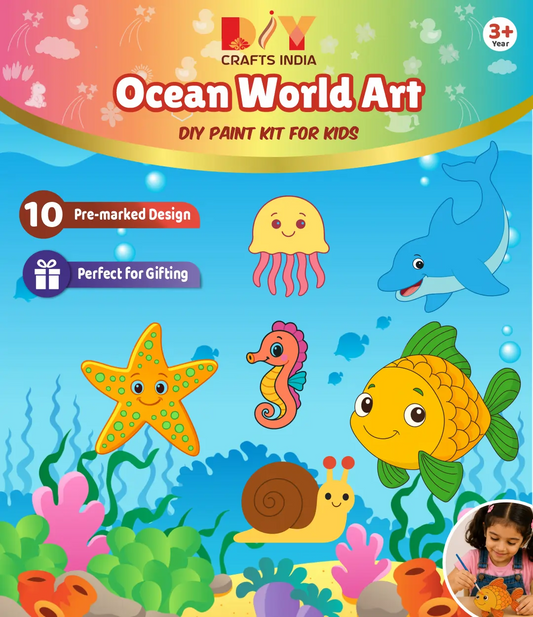 Ocean World Art DIY Kit for Kids