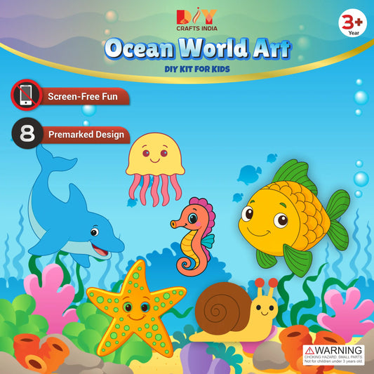 Ocean World Art DIY Kit for Kids