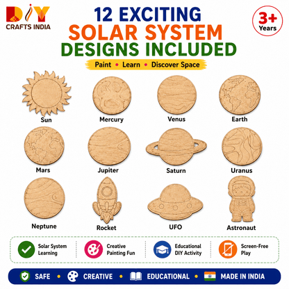 Solar System Art DIY Kit for Kids
