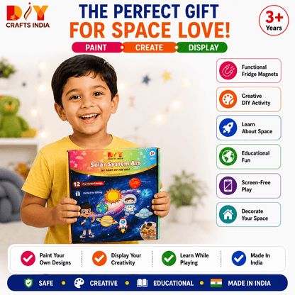 Solar System Art DIY Kit for Kids