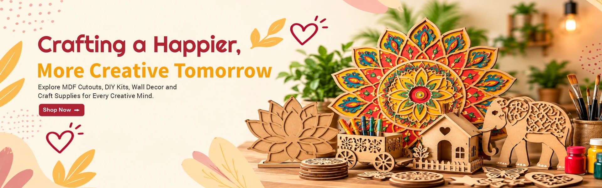 DIY Crafts India hero banner