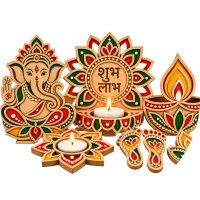 MDF Diwali Cutouts