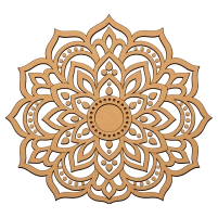 MDF Mandala Cutouts