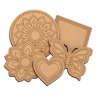 Pre Marked MDF Bases